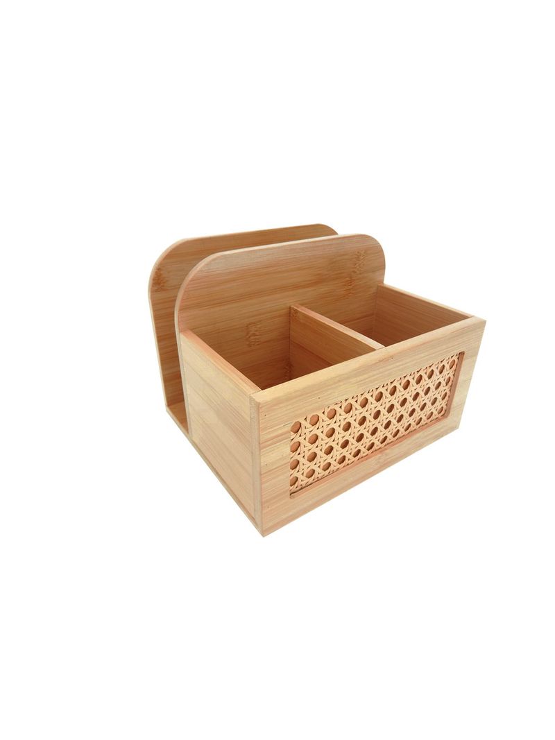 10171---PORTA-TALHER-ECOKITCHEN-PALHINHA-BM24106----BEGE-amoedo