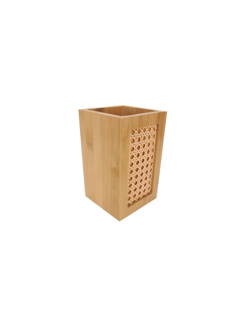 10173---PORTA-TALHER-ECOKITCHEN-PALHINHA-BM24108---BEGE-AMOEDO