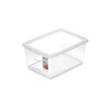 2353726-ORGANIZADOR-PLASTICO-75L-CRISTAL-ORDENE-AMOEDO