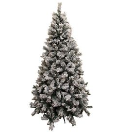 Arvore Natal Michigan Nevada 670 Galhos Verde 180cm Flor Arte