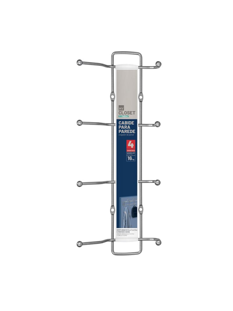 2354251-CABIDE-COM-4-GANCHOS-METAL-PAREDE-PRATA-ORDENE-AMOEDO--1-