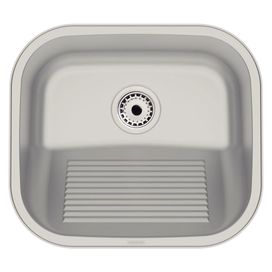 Tanque Encaixe 19L 40x35cm 94404/107 com Válvula Inox Acetinado Tramontina