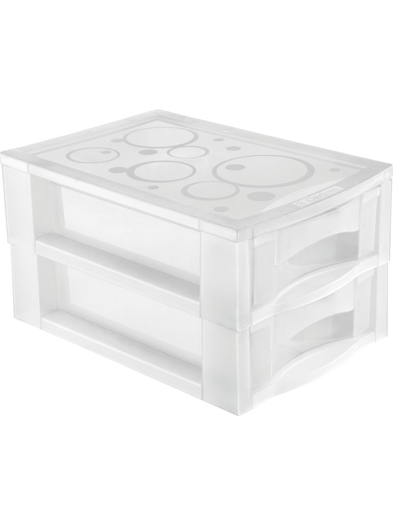 2354285-GAVETEIRO-DE-PLASTICO-MESA-M-2-GAVETAS-CRISTAL-ORDENE-AMOEDO--2-