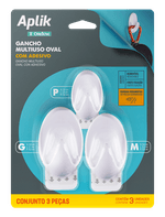 2354170-CONJUNTO-GANCHO-PLASTICO-OVAL-PMG-BRANCO-ORDENE-AMOEDO