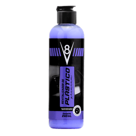 Revitalizador de Plástico 240ml V8
