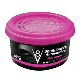 Odorizante Gel Automotivo Morango 60g V8