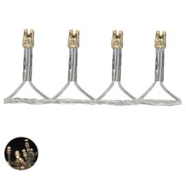 Cordão 100 Led Fio com 8 Funcões Branco Florarte