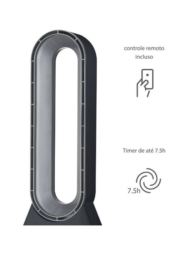 2356546-CIRCULADOR-SPIRIT-BLADELESS-90CM-PRETO-PRATA-127V-Amoedo3