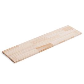 Prateleira 120x20cm Pinus Misto Natural Bemfixa