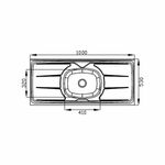 2357080-Pia-Inox-100x53cm-CB-N4-S-Furo-Bali-Ghel-3-Amoedo