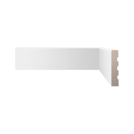 Guarnição Clássico Liso 07x240 Branco Biancogres