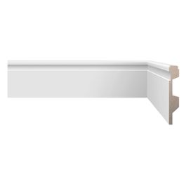 Rodapé Tech Frisado 7x240 Branco Biancogres