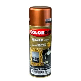 Tinta Spray Metallik Exterior Cobre Metálico 350ML Colorgin