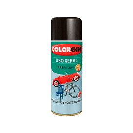 Tinta Spray Uso Geral Preto Star 400ML Colorgin