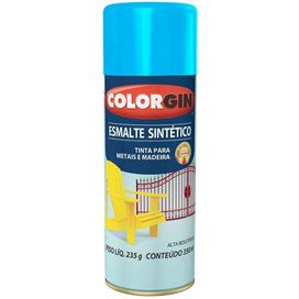 Spray Esmalte Sintético Azul Médio Colorgin