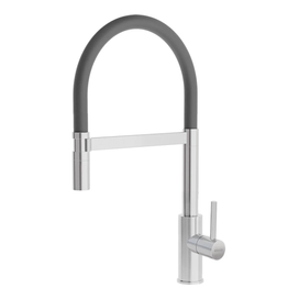 Torneira Versatile Inox Mangueira de Silicone 360° Preto Tramontina