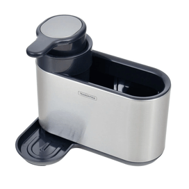 Suporte para Esponja com Dosador de Sabão ABS e Inox Tramontina