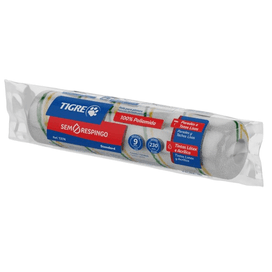 Rolo de Lã Sintético Anti Respingo 23cm Pinceis Tigre