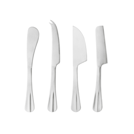 Conjunto 4 Facas para Queijo Positano Inox Lyor