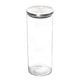Porta Mantimento Hermético de Vidro 750ml Incolor Lyor
