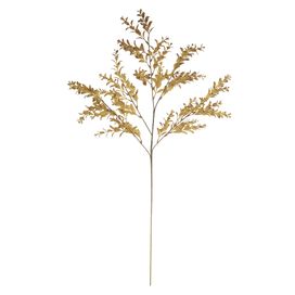 Galho Buxus Aramado com Print Caramelo 105cm Flor Arte