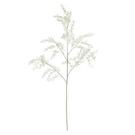 Galho Buxus Aramado com Print Off White 105cm Flor Arte
