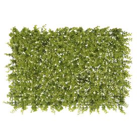 Grama Eucalipto Placa Plástico 40x60cm Verde Flor Arte