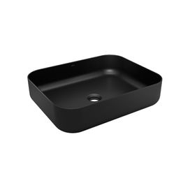 Cuba Apoio Retangular 2-500x400x130 Black Docol