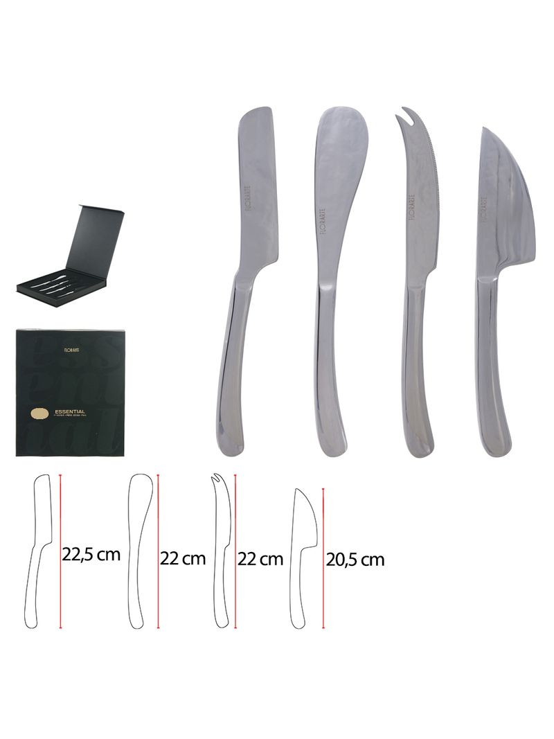 2363501-KIT PARA QUEIJO ACO INOX COM 4 PECAS ESSENTIAL PRATA-AMOEDO.jpg