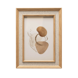 Porta Retrato Austin de Mdf 10x15cm Natural Lyor