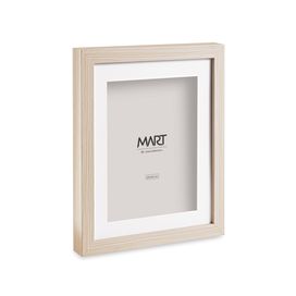 Porta Retrato Mdf 20x25cm Bege Mart Presente