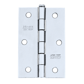 Kit 3 Dobradiças 850 3,5" Zincado Silvana