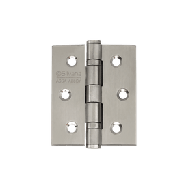 Kit 3 Dobradiças 882 SS201 3,5x3" Inox Escovado Silvana