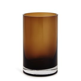 Vaso de Vidro 20x12cm Transparente Mart Presentes