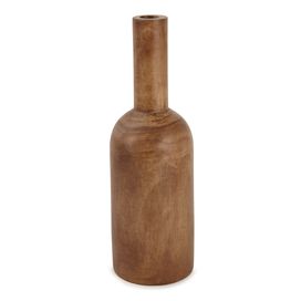 Vaso em Madeira 46x15cm Mart Presentes