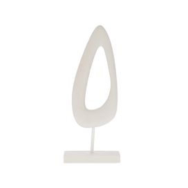Escultura em Poliresina Branco Mart Presentes