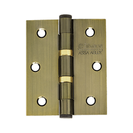 Kit 3 Dobradiças 891 com Rolamento 3x2,5" Oxidado Silvana