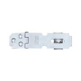 Kit 2 Dobradiças para Cadeado 300 2,5" Zincado Silvana