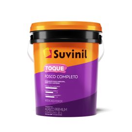 Tinta Acrílica Toque Fosco Completo 20 Litros Branco Neve Interior e Exterior Suvinil