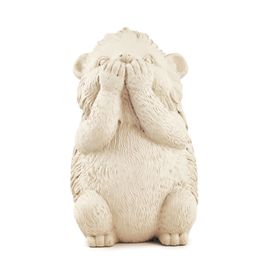 Escultura em Cimento Ouriço Creme Mart Presentes