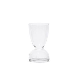 Vaso em Vidro 13x7cm Transparente Mart Presentes