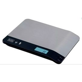 Balança de Cozinha Inox Até 5kg Preto Black Decker