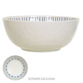 Saladeira Melamina Pacific Azul 3000ml Flor Arte