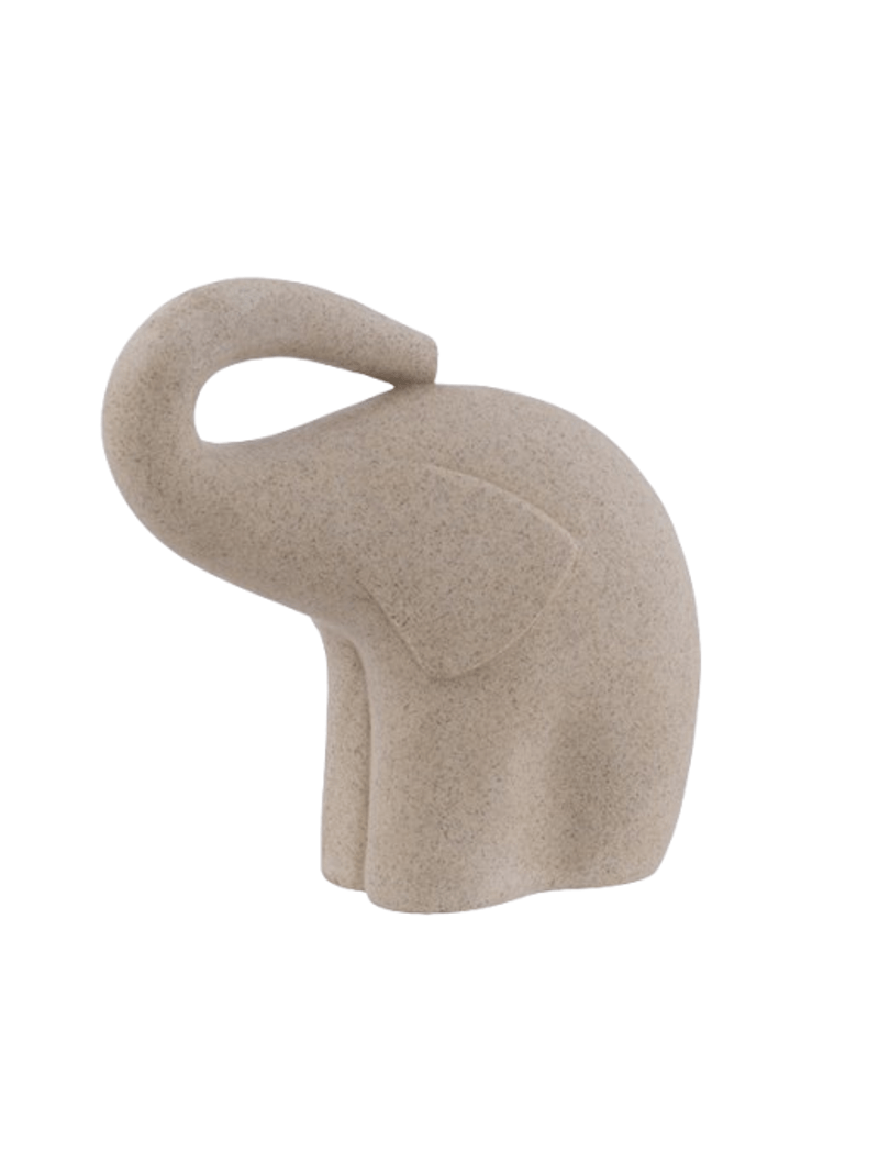 2363030-ESCULTURA ELEFANTE POLIRESINA BEGE-AMOEDO.png