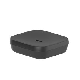 Saboneteira Aura Preto Martiplast