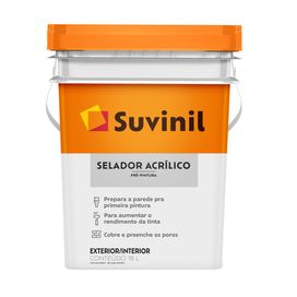 Selador Acrílico Branco 18 Litros Suvinil