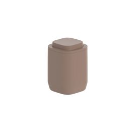 Porta Algodão Aura Marrom Martiplast
