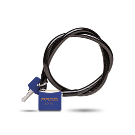 Cadeado Bicicleta SM LT-30 1200mm Azul Pado