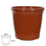 2372047-Vaso Plastico Siena 25x28cm Terracota Flor arte-AMOEDO.JPG