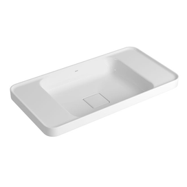 Cuba Retangular Sobrepor com Mesa Slim 62x40cm Deca